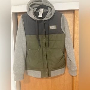 Cinch Ladies barn jacket w hood